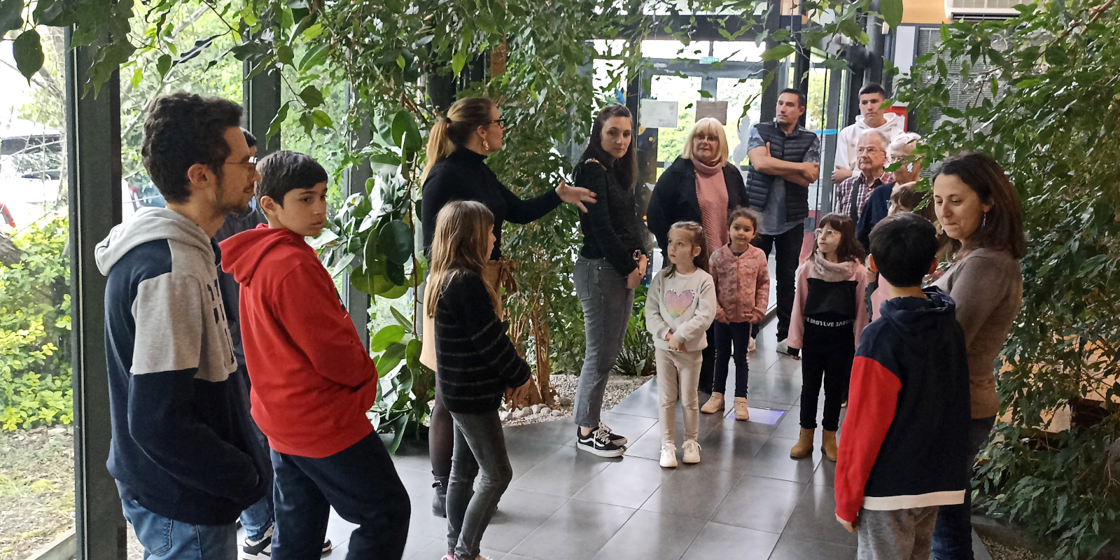 Visite enfants chez Multisigne imprimeur à Tours
