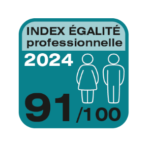 Index de l'égalité professionnelle 2024 chez Multisigne : 91/100