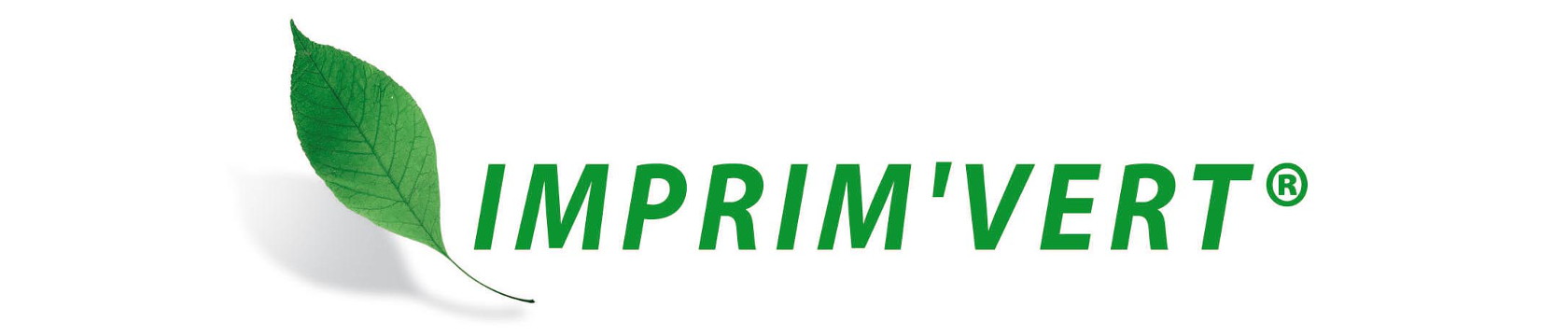 Logo imprim'vert - la marque des imprimeurs respectueux de l'environnement