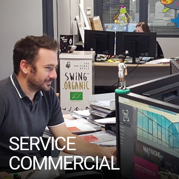 Service commercial imprimerie (Deviseurs et Fabricants)